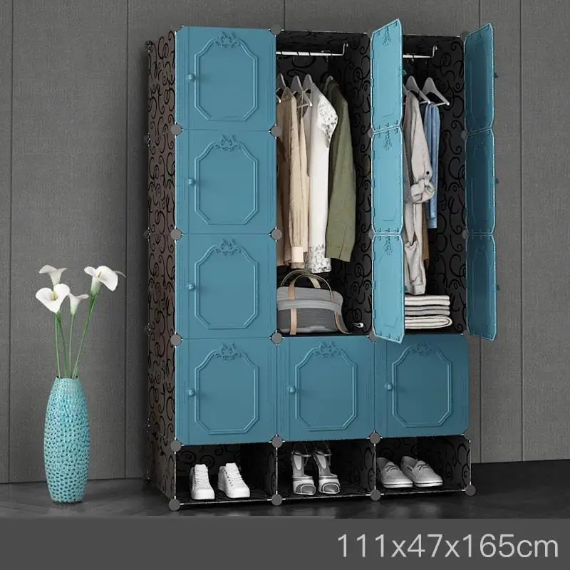 Version J Мобильный дальномер Chambre Kleiderschrank Armario Tela Meble комод мебель для спальни Guarda Roupa Mueble шкаф - Цвет: Version J
