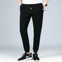spring and autumn mens big size pants and trousers sportkleding elastische taillecasual katoenen loose sport long pants joggers