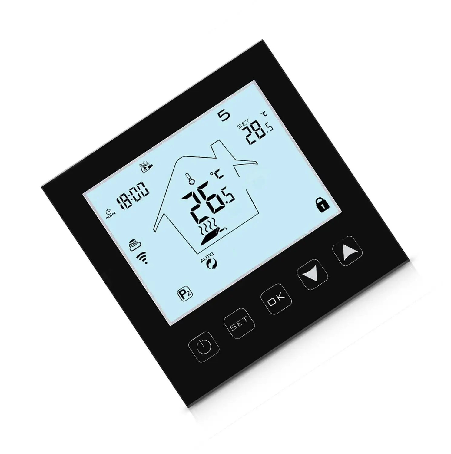 cheap price programmable digital wifi thermostat for floor heating mat systems | Floor Heating Systems &amp Parts