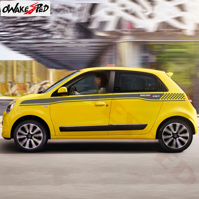 1 компл. Автомобильная Виниловая наклейка для кузова автомобиля двери полосы