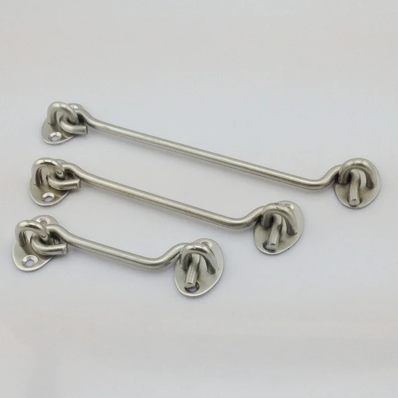 3 8 дюймов металлический дверной держатель замок полумесяц окна безопасности