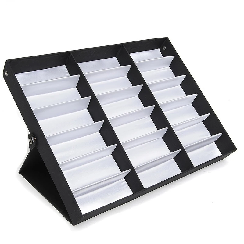 

Glasses Display Eyeglass Case (For 18 Glasses)