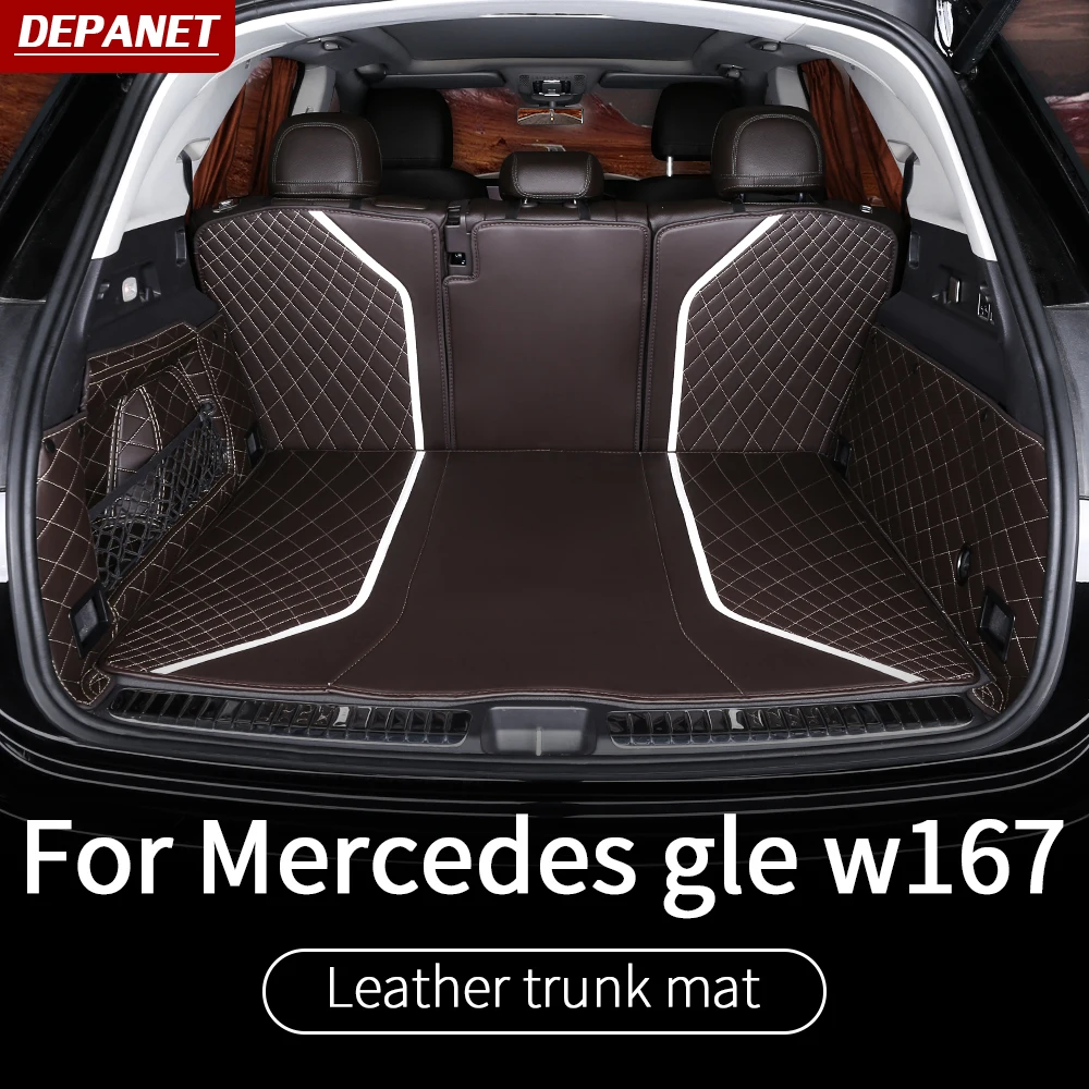 

Кожаная облицовка багажника для Mercedes gle w167 gle 2023 gle 350/amg 450 500e