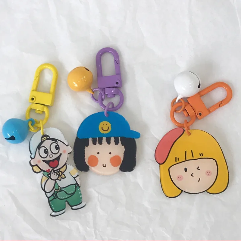 Мультяшный милый брелок для ключей Очаровательная Женская сумка подвеска с
