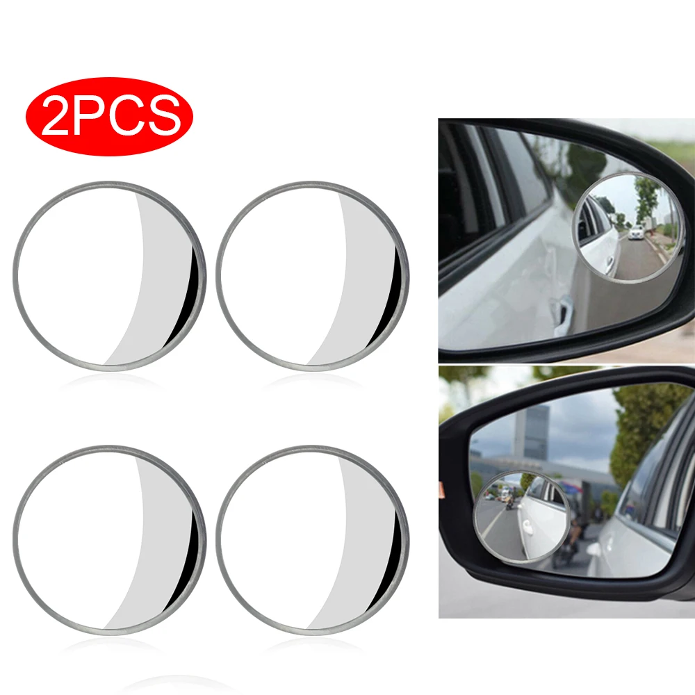 4 шт. Регулируемый выпуклый широкоугольный зеркало заднего вида Универсальное