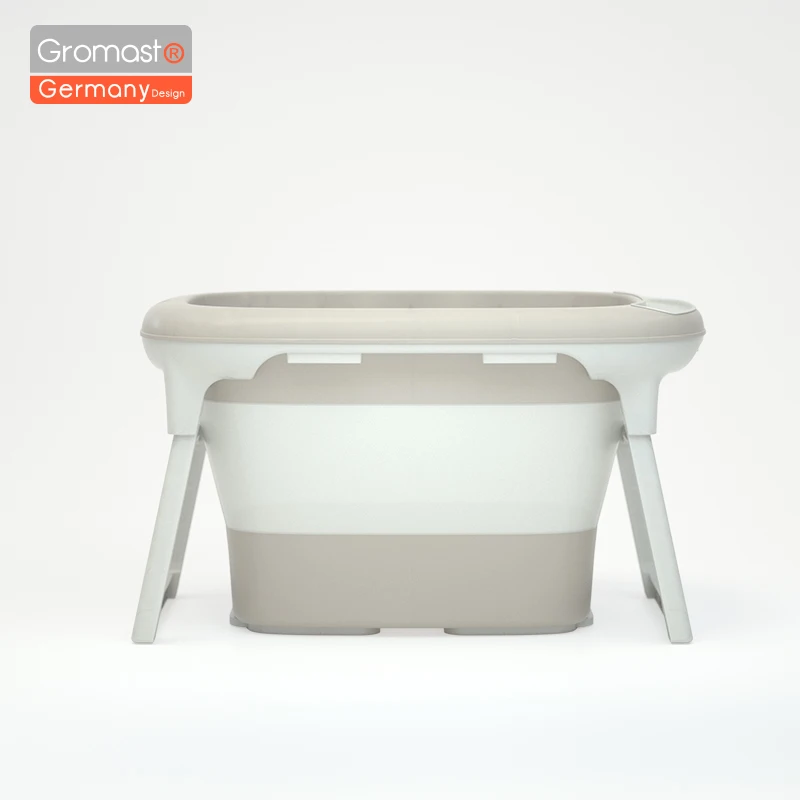 Портативная Складная Ванна для новорожденных большой размер противоскользящая