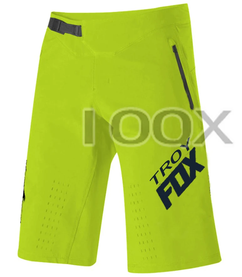 Troy Fox Defend Enduro Summer Short Pants Mountain Bicycle Offroad Shorts Mens