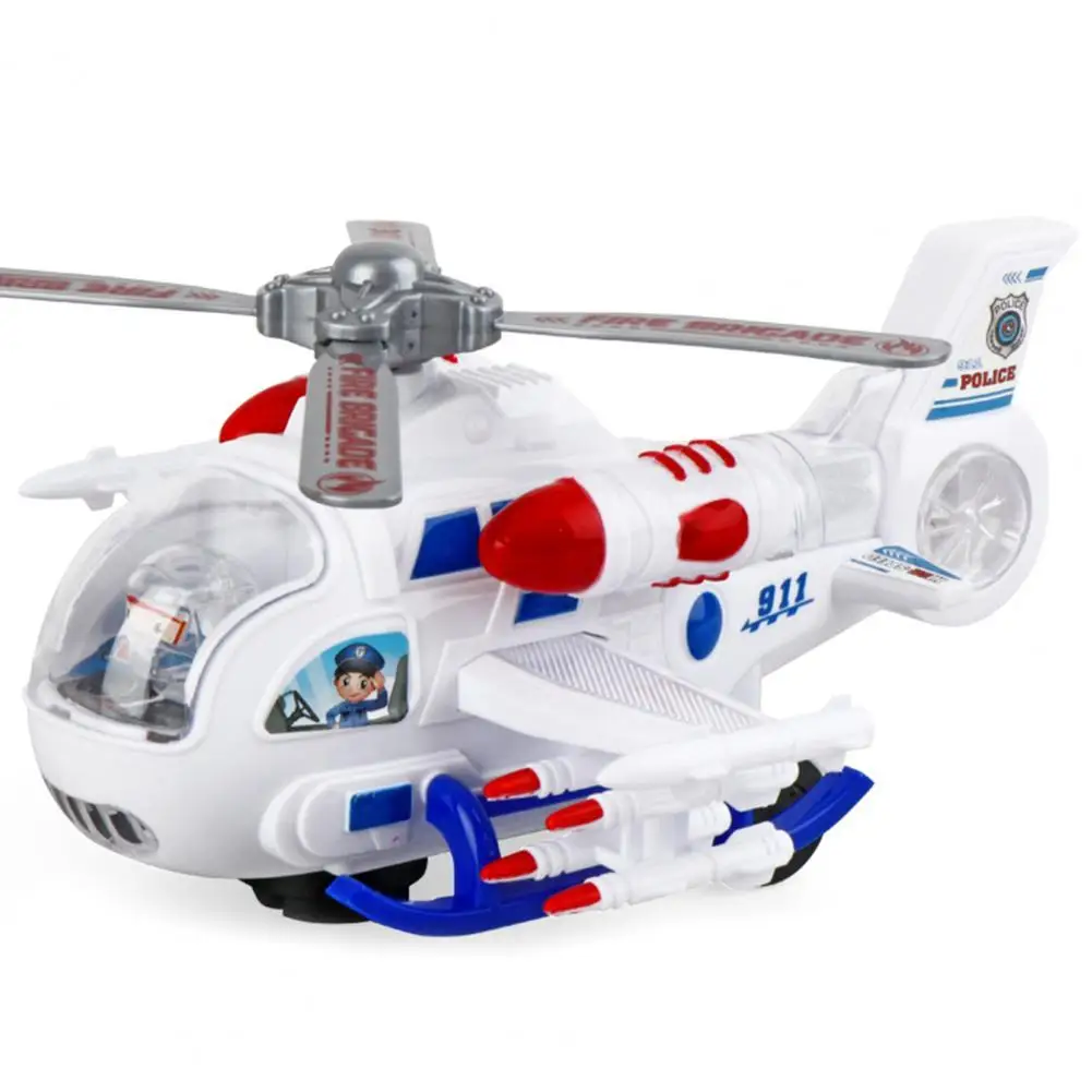 

Helicopter Toy Funny Lighting Sounding Rotation Airplane Helicopter Model for Children Entertainment