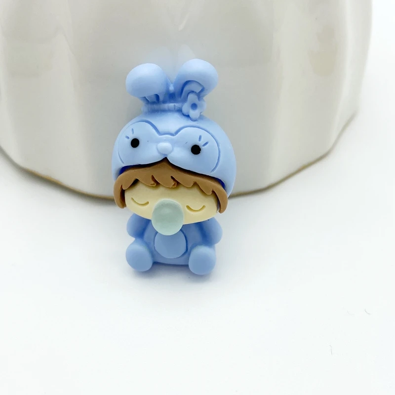 

20 New Kawaii Animal Clothing Children Blowing Bubble Series Fesin Flat Bottom Photo Album DIY Crafts Accessories F60
