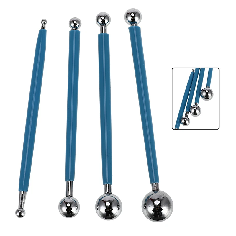 4 шт./компл. сделай сам Индуктивная ручка наконечники из нержавеющей стали для