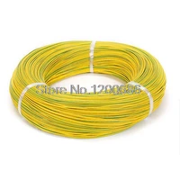 ul 1007 24awg yellow green 10 metres 24awg ul1007 flexible electronic wire 24 awg 1 4mm pvc electronic wire