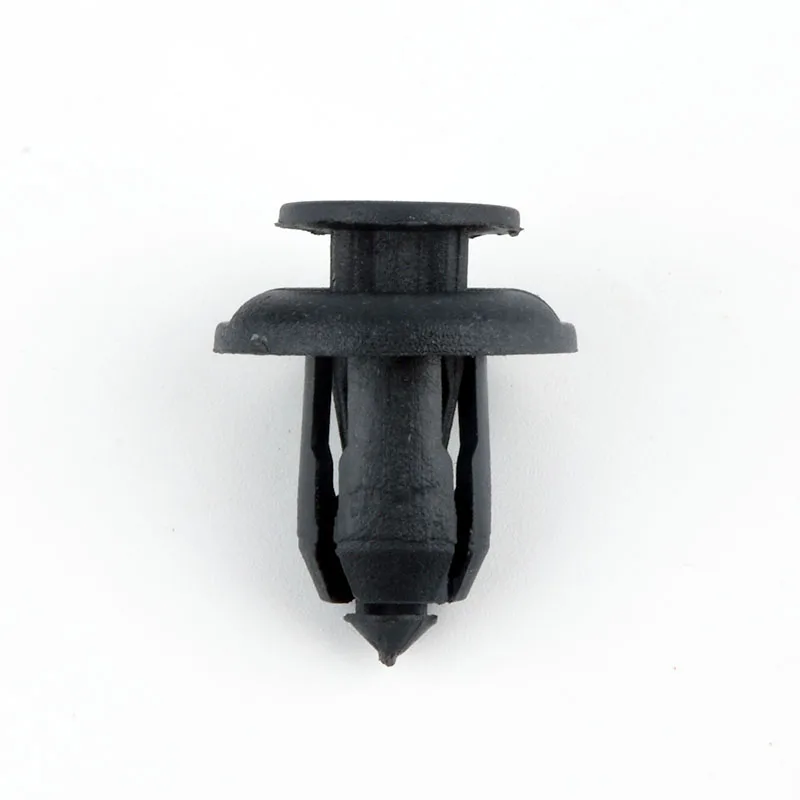 20 шт. 10 мм отверстие Автомобильный Крепеж бампер крыло заклепка отделка черная