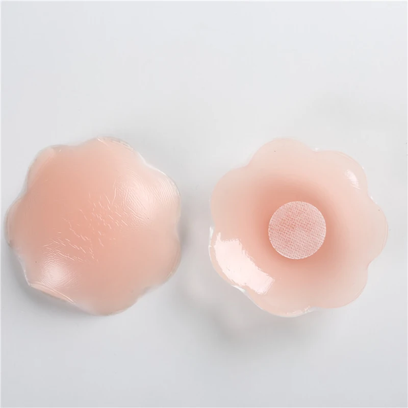 4 шт. = 2 пары многоразовые самоклеющиеся силиконовые груди соска Обложка Наклейка