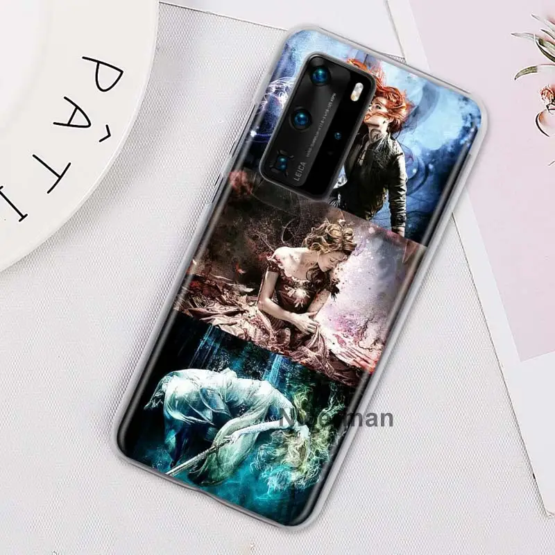 Чехол для телефона Huawei P Smart Pro P20 P30 P40 Lite + Z Cover Shadowhunters Runes жесткие чехлы|Бамперы| |
