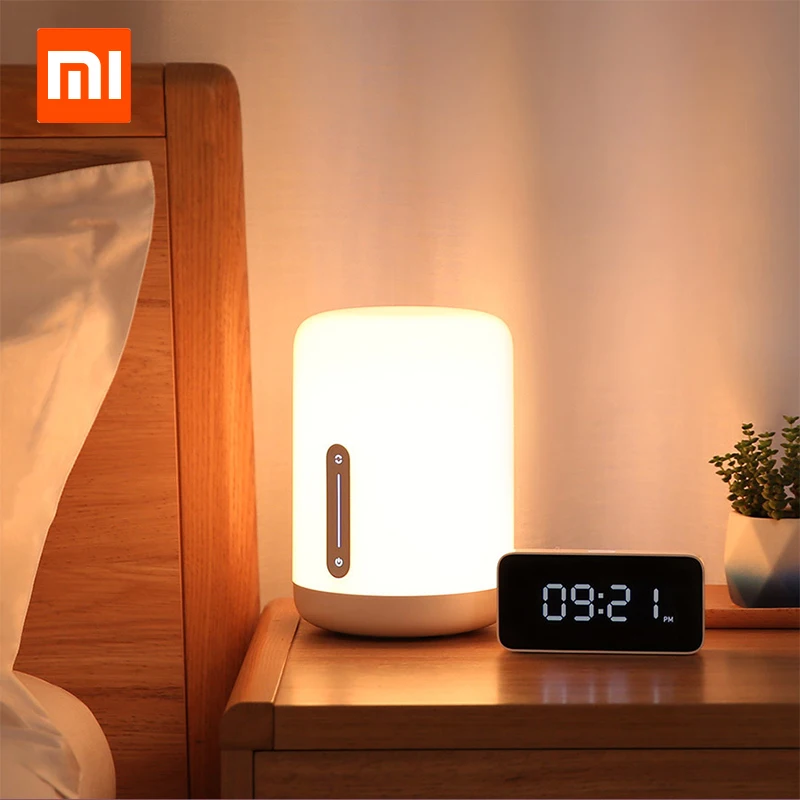 

Прикроватная лампа Xiaomi Mijia, светодиодный светильник с голосовым и сенсорным управлением, работает с приложением Mi home и Apple Homekit