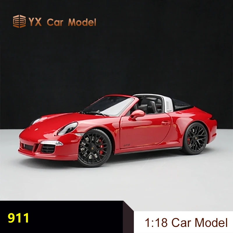 

Полноразмерная модель автомобиля Schuco 1:18 Porsche 911 GT4 target A из сплава, игрушечный автомобиль