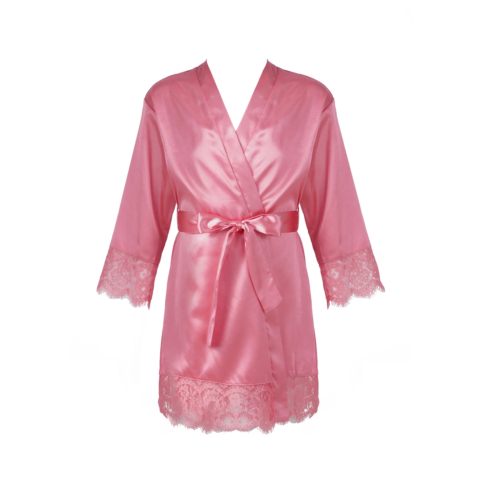 

Flower Teenage Girl Kimono Robes Wedding Bathrobes Pajamas Kids Robe+Belt Nightdress Brial Party Kid Robe Nightgown Sleepwear