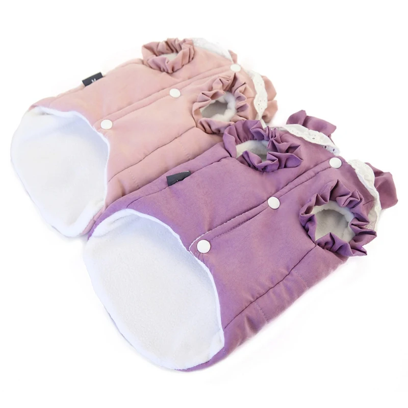 

Winter Pet Thicken Warm Dog Clothes Puppy Outdoor 2-Legged Jacket Coat Outfits Chihuahua Yorkie Dogs Costume Pets Outfits