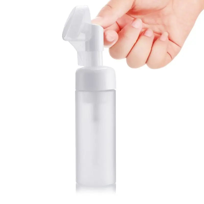 

2020 150ML Transparent Soap Foaming Bottle Portable Travel Pump Dispenser Facial Cleanser Foam Maker Bottle For Cosmetics