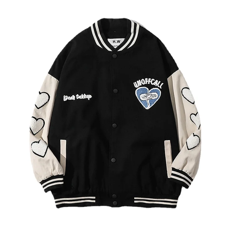 Женская бейсбольная куртка-бомбер куртка большого размера в стиле хип-хоп