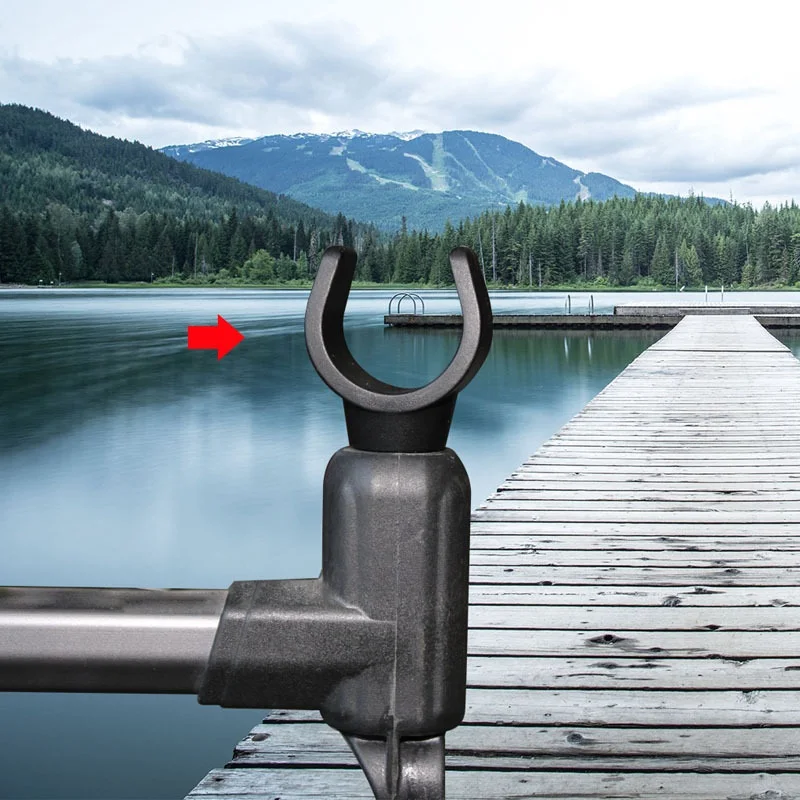 ABS пластиковый держатель для удочки противоскользящий подставка Аксессуары