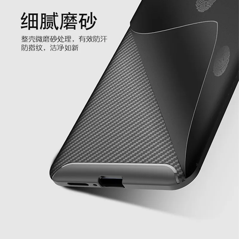 Чехол из углеродного волокна для OPPO Reno 10x чехол с зумом 6 дюйма Высококачественная