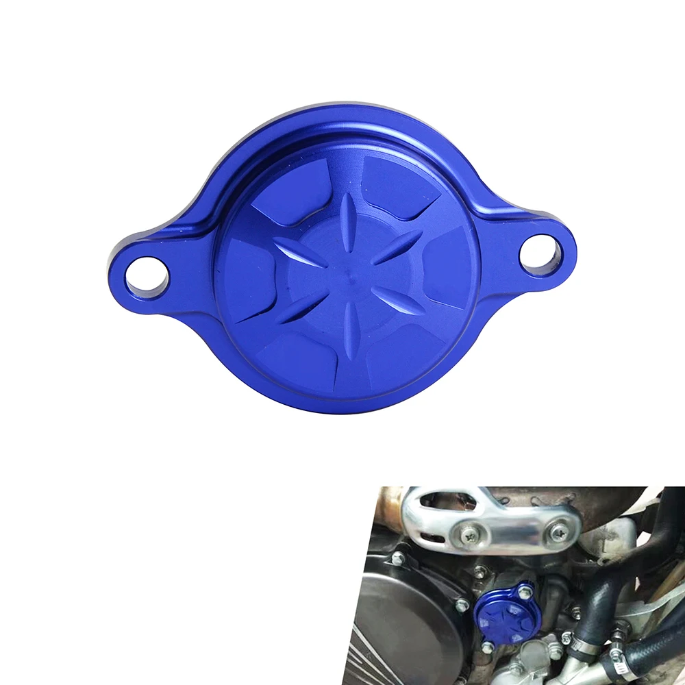 NICECNC Крышка масляного фильтра для Yamaha YZ250F YZ450F YZ250FX YZ450FX WR250F WR450F 10 2017 2018 YZ WR 250F 450F 250FX