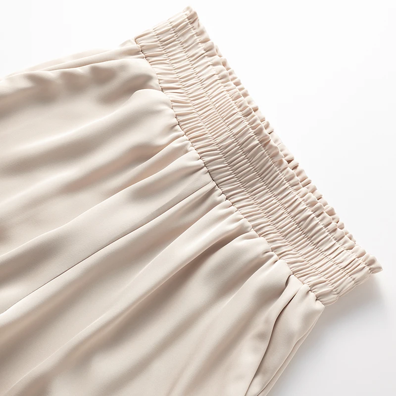 

Korean fashion women's pants, summer pants, 2021 wide-leg pants, silky pants, women's high-waist casual pants, women's clothing