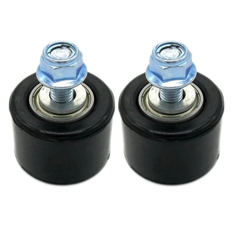 Automatic Regulator 8mm Mini Chain Roller Tensioner Pulley Guide for Motorcycle Adjustable Rubber |