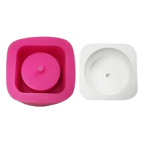 Clay Cement Silicone Mold Concrete Flower Pot Decorative Geometric Polygonal Succulent Plants Vase Mold Office Home Decoration