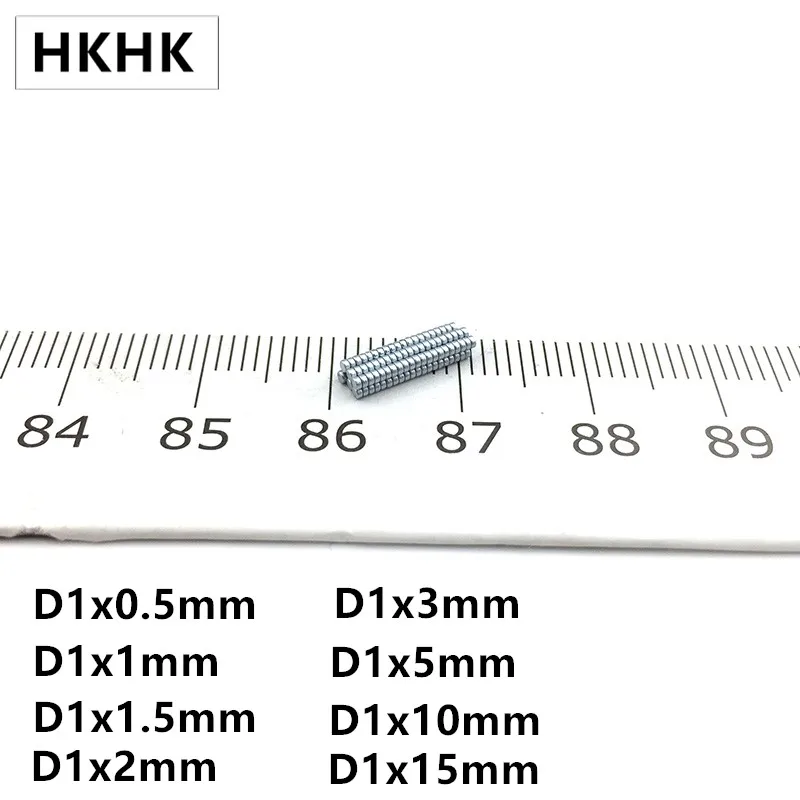 Микро магнит 1 мм круглый диаметр высота 0 5 точный диск Tinny 039 медицинский