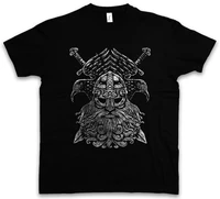 unique norse god odin raven viking warriors valhalla t shirt summer cotton short sleeve o neck mens t shirt new s 3xl