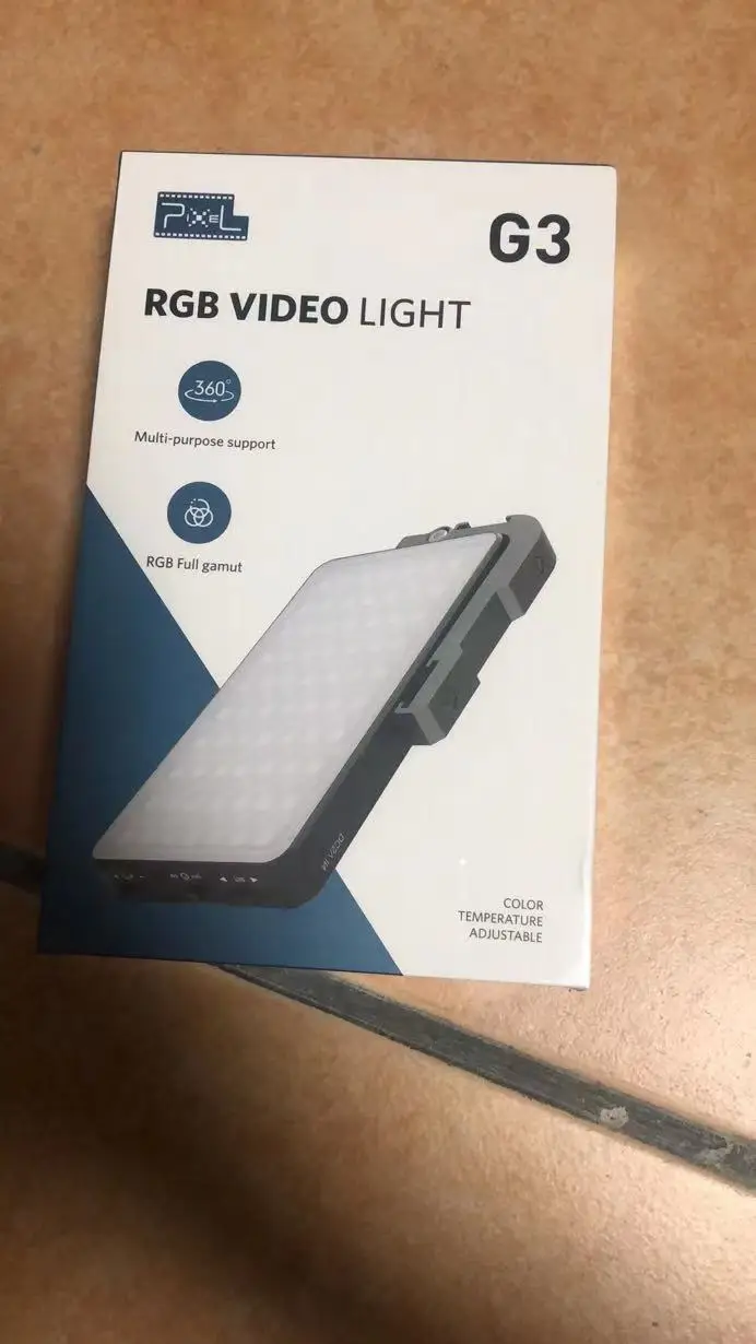 Pixel G3 RGB лампа для видеосъемки со встроенной фотографией | Электроника