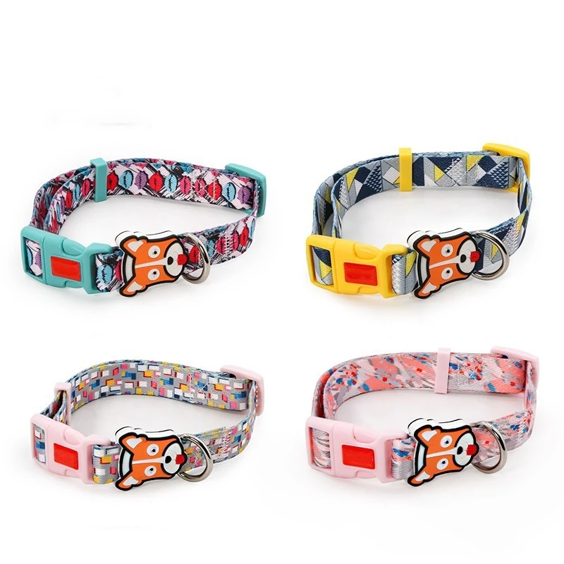 

EXCELLENT ELITE SPANKER Pet Dog Collar Neck Guard Collars to Prevent Dogs from Losing the Collar Print For Small and Large Dogs