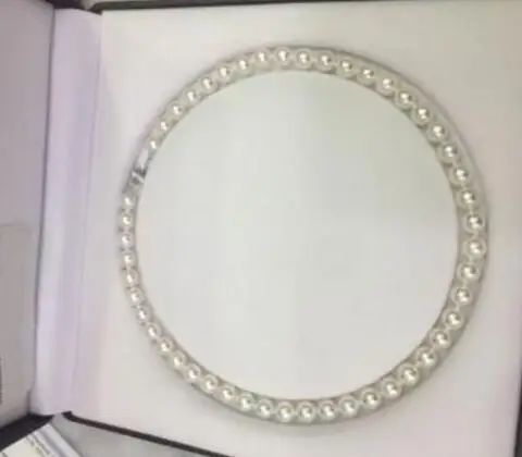 noble jewelry double strands 8.5-9mm Japanese Akoya round white pearl necklace 14k | Украшения и аксессуары