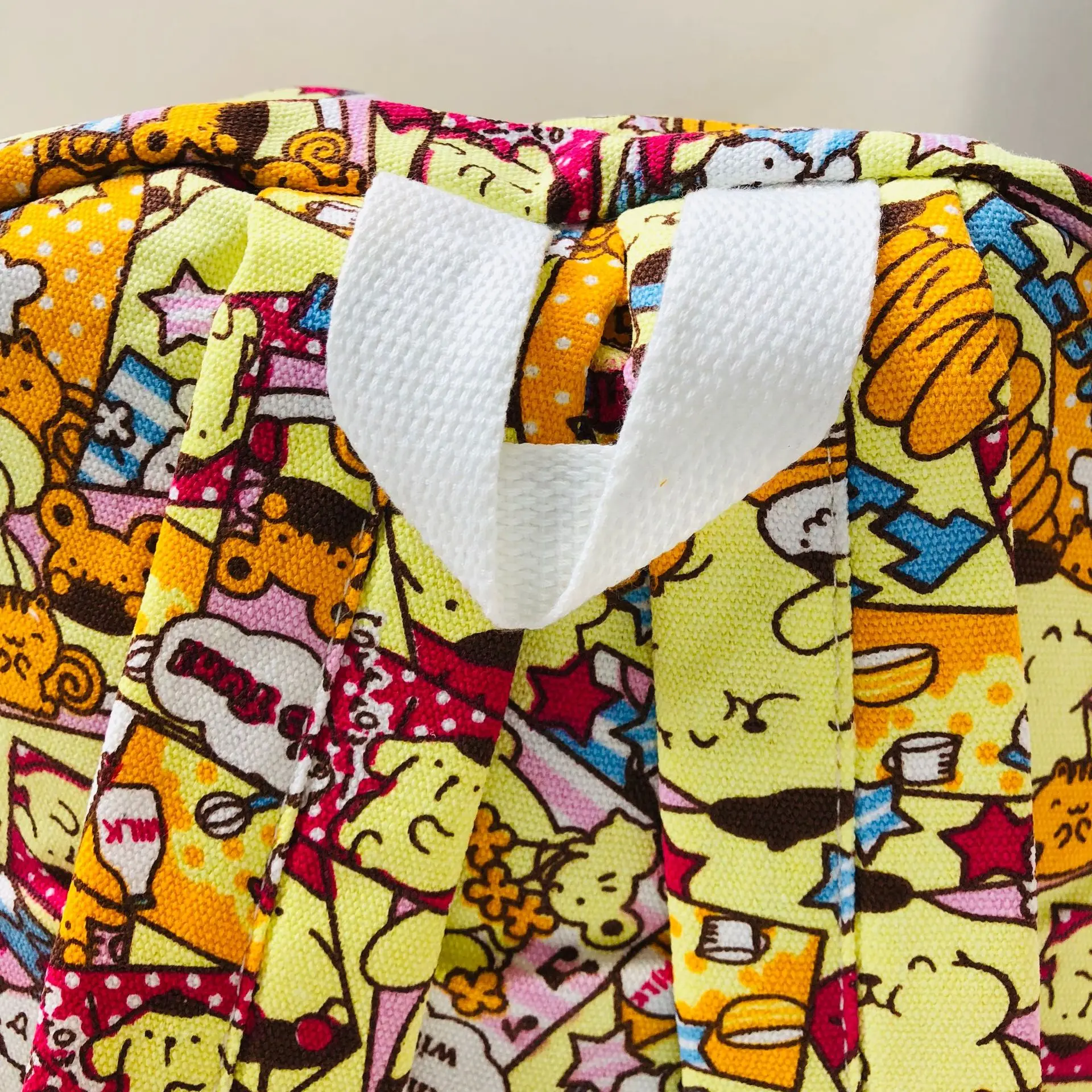 15*29*40 см 450 Марка pom-Pom Purin тапочки в виде персонажа аниме холщовый рюкзак дорожный плюшевая сумка в виде котенка