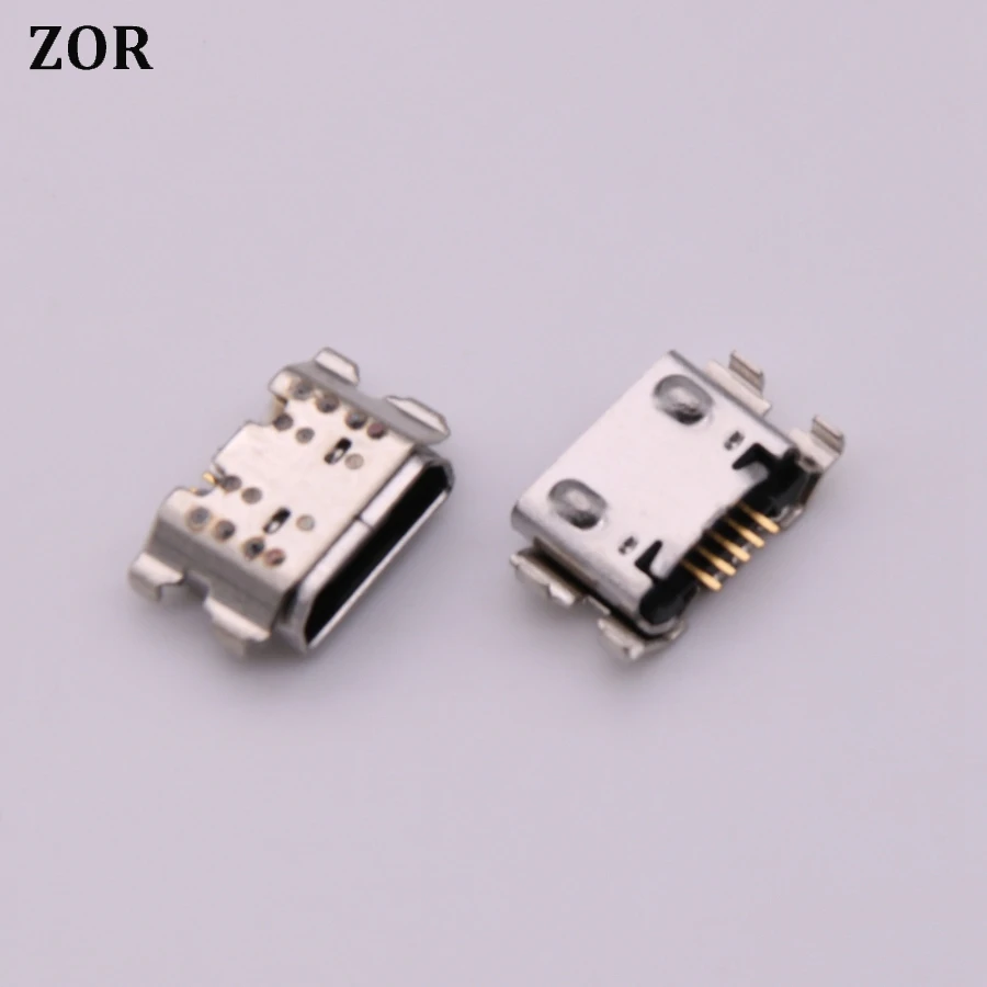 Разъем Micro USB 5Pin 10 шт. разъем для передачи данных задний штекер Samsung Galaxy A01 A015 A015F/DS