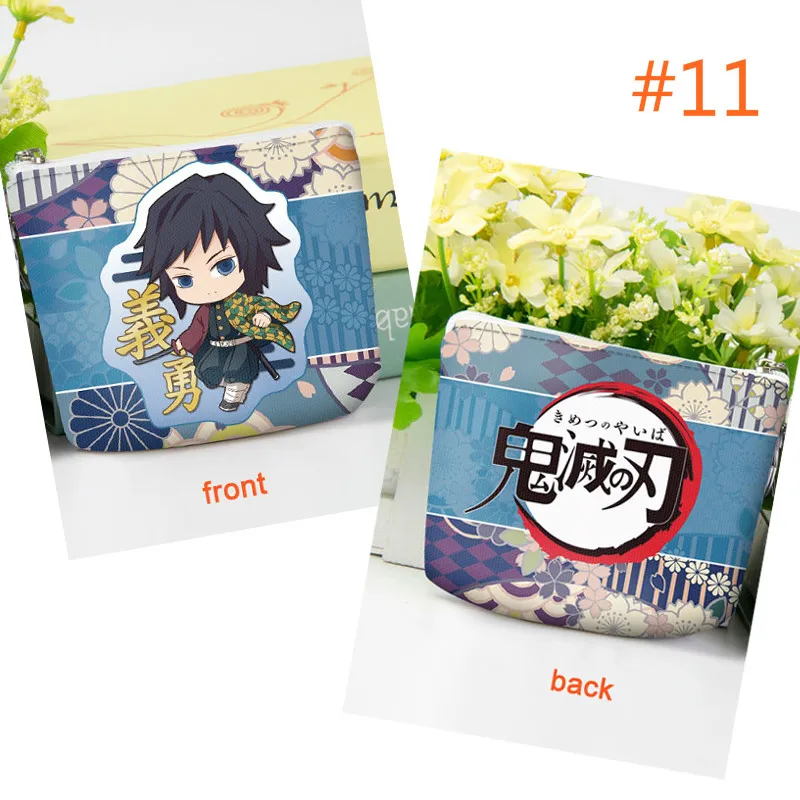 

Кошелек Tomioka Giyuu из аниме «рассекающий демонов», кошелек для мелочи