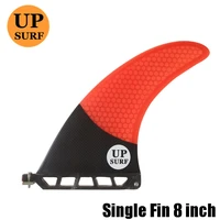 surfboard 8fins single fin upsurf logo central fin fibreglass sup board quilhas fins