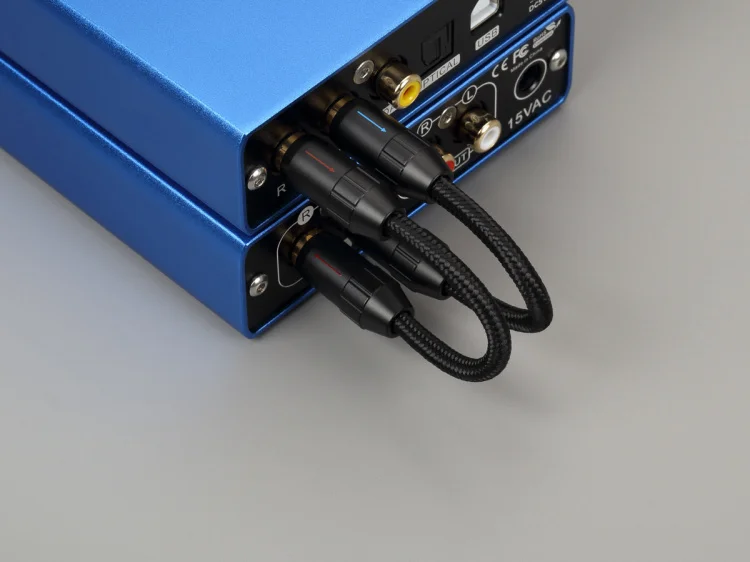 TOPPING TCR2 6N однокристальный Медный позолоченный Профессиональный аудиокабель RCA |