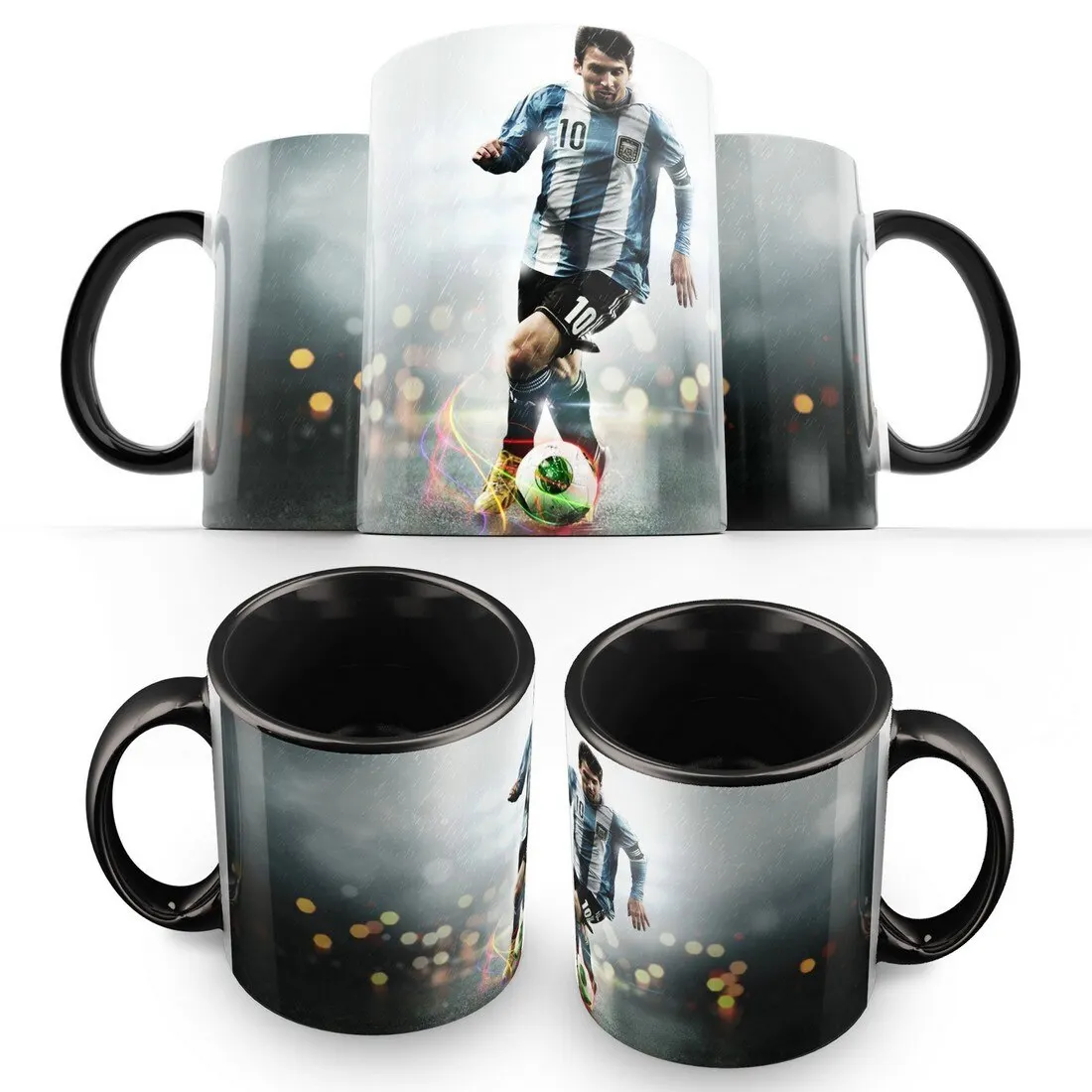 Кружка: Футбол спорт(спортивное спортивная месси мяч ворота - Цена: 