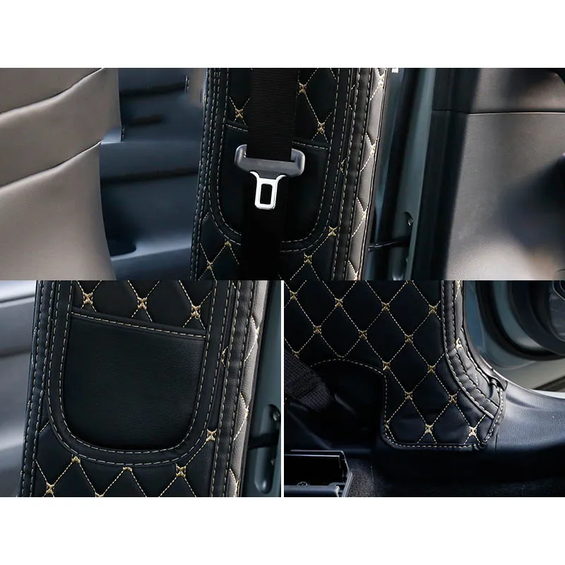 Автомобильная защита для стойки B Противоударная накладка против грязи чехол