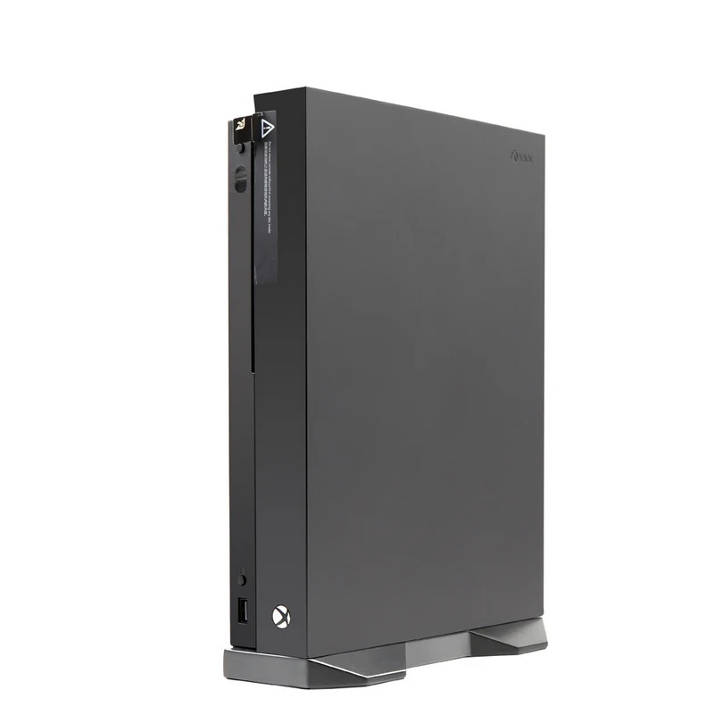Новая черная вертикальная подставка зажим крепежа основы для Xbox One X Колыбель Подставка док-станция для X box One X док-станция игровые аксессуары