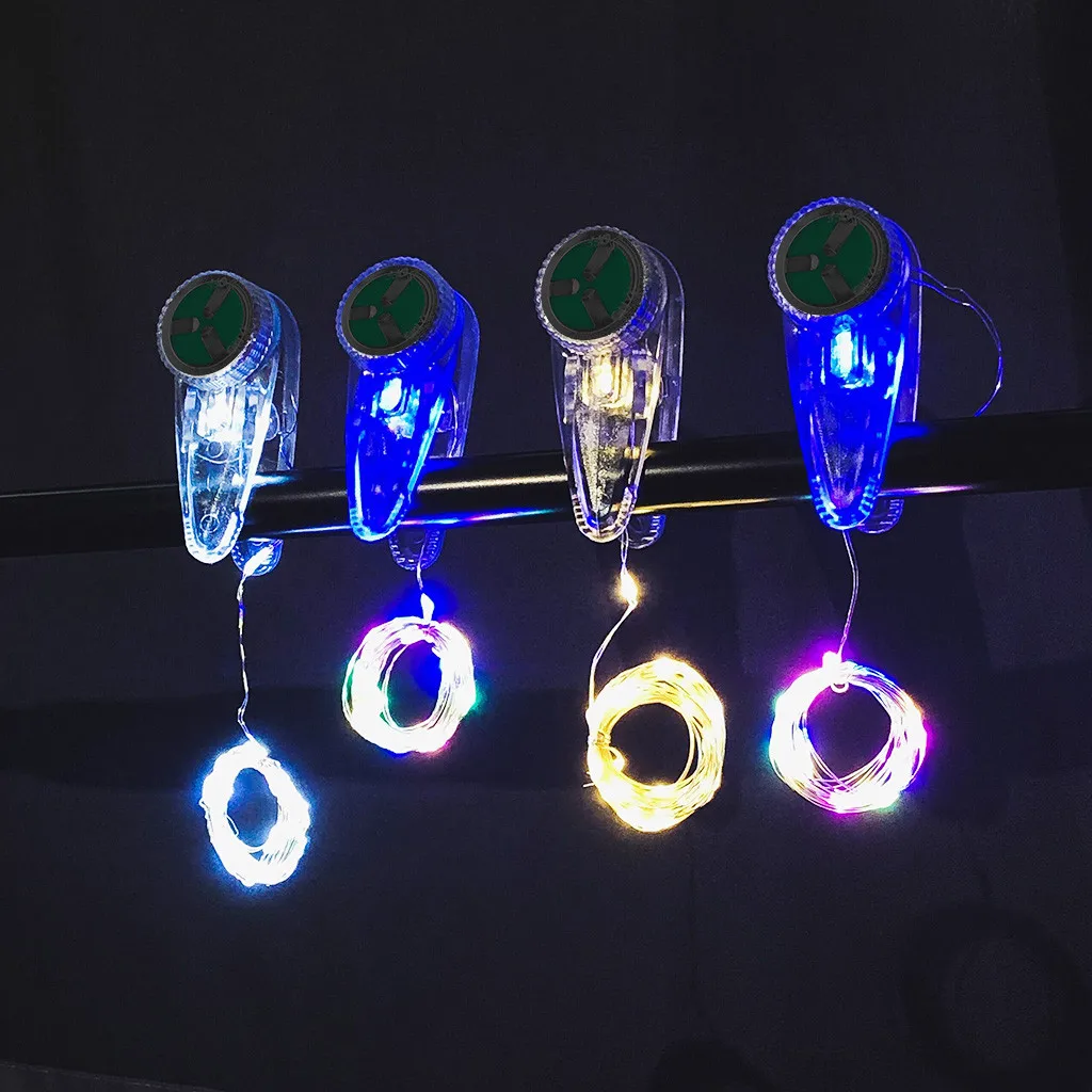 Светодиодная гирлянда на батарейках Рождественское украшение вечерние ринки