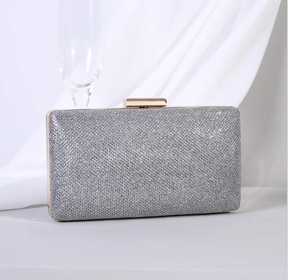 

XIYUAN WOMEN Christmas gift Dinner bag shiny ladies banquet dress evening bags dress clutch bag Bridal wedding party purses