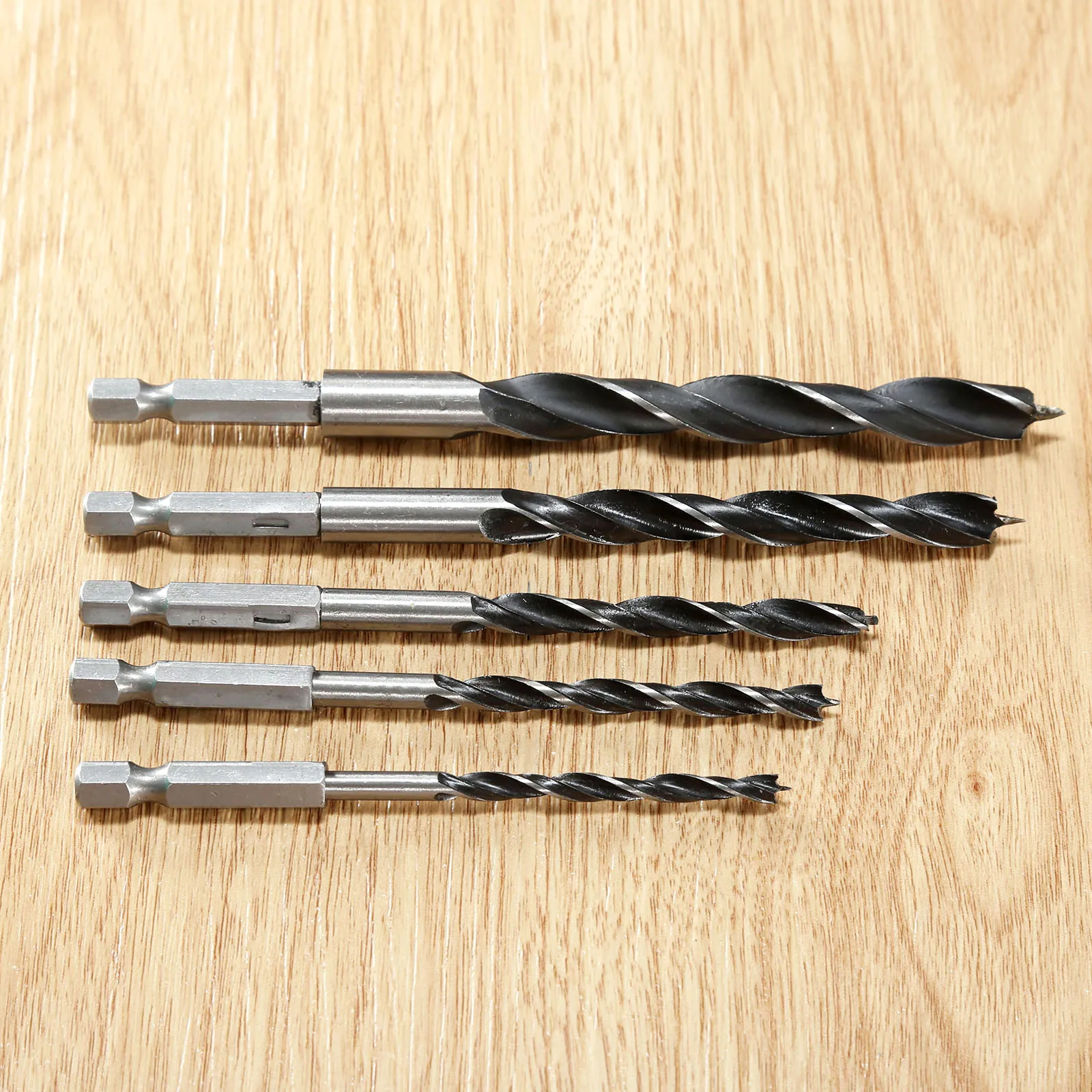 5 шт. 1/4 &quotшестигранный хвостовик сверла по металлу набор деревообрабатывающий