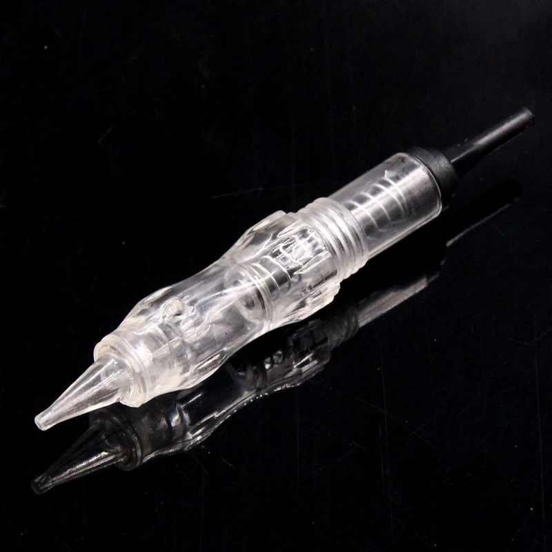 1RL 0.3mm 50 шт одноразовый черный жемчуг Перманентный макияж винт татуировки картридж тоньше иглы с лучшим качеством - Габаритные размеры: 1RL 0.3mm