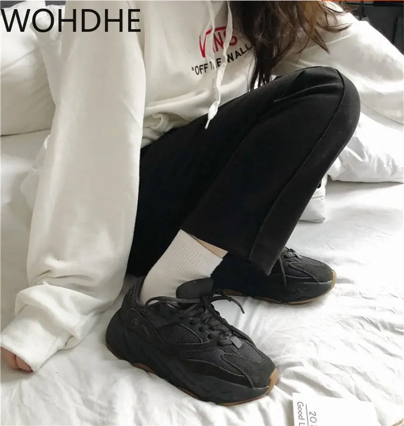 

2020 Womens Sneakers Sport Shoes Women's Vulcanize Shoes Walking Shoes Thick Sole Running Breathable Female Chunky Sneakers