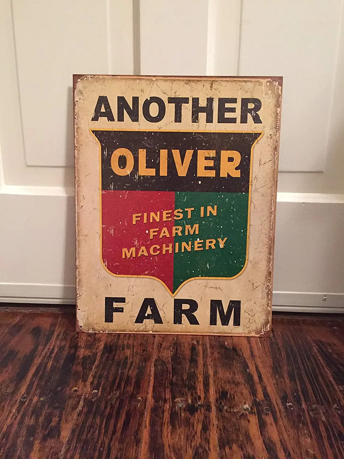 

Diuangfoong Another Oliver Farm Vintage Reproduction Metal Sign 12" x 8"