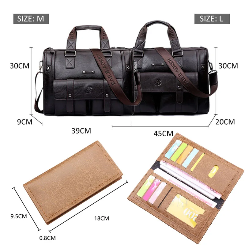 men leather black briefcase business handbag messenger bags male vintage shoulder bag mens large laptop travel bags hot xa177zc free global shipping